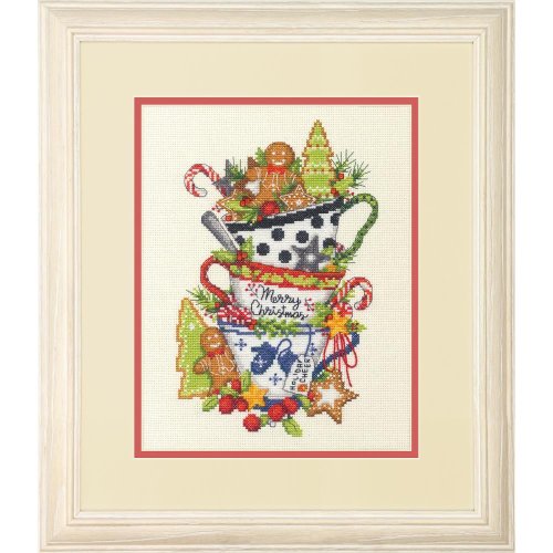 (image for) Christmas Tea Counted Cross Stitch Kit